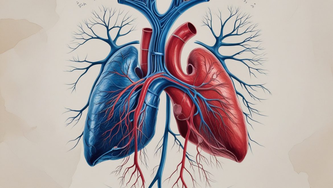 Малый круг кровообращения схема анатомия легких сердце