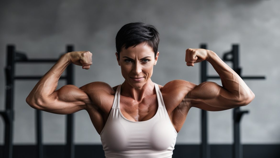 Упражнение на бицепс - пример работы мышц-антагонистов