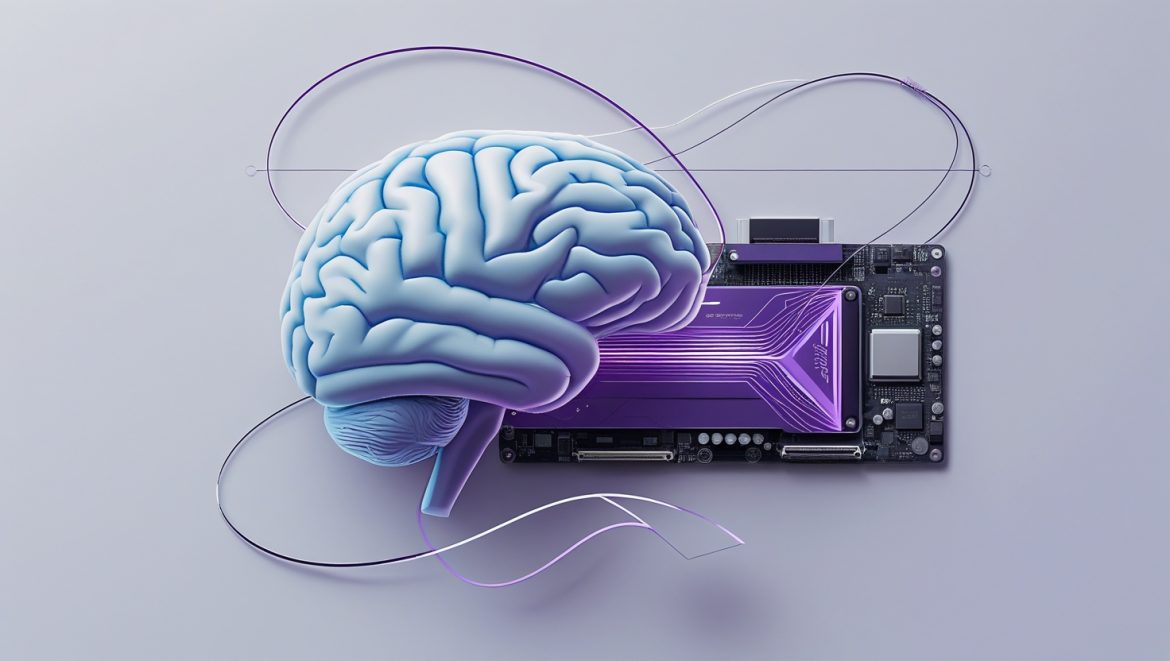 Концептуальное сравнение мозжечка человека с графическим процессором компьютера