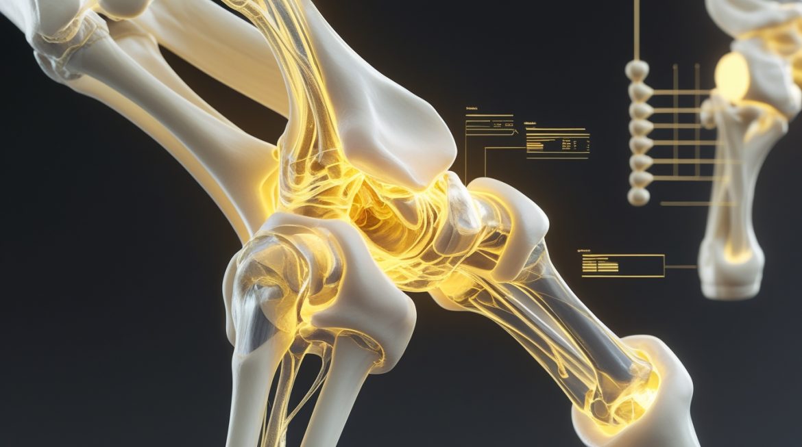 Анатомическое строение сустава с компонентами