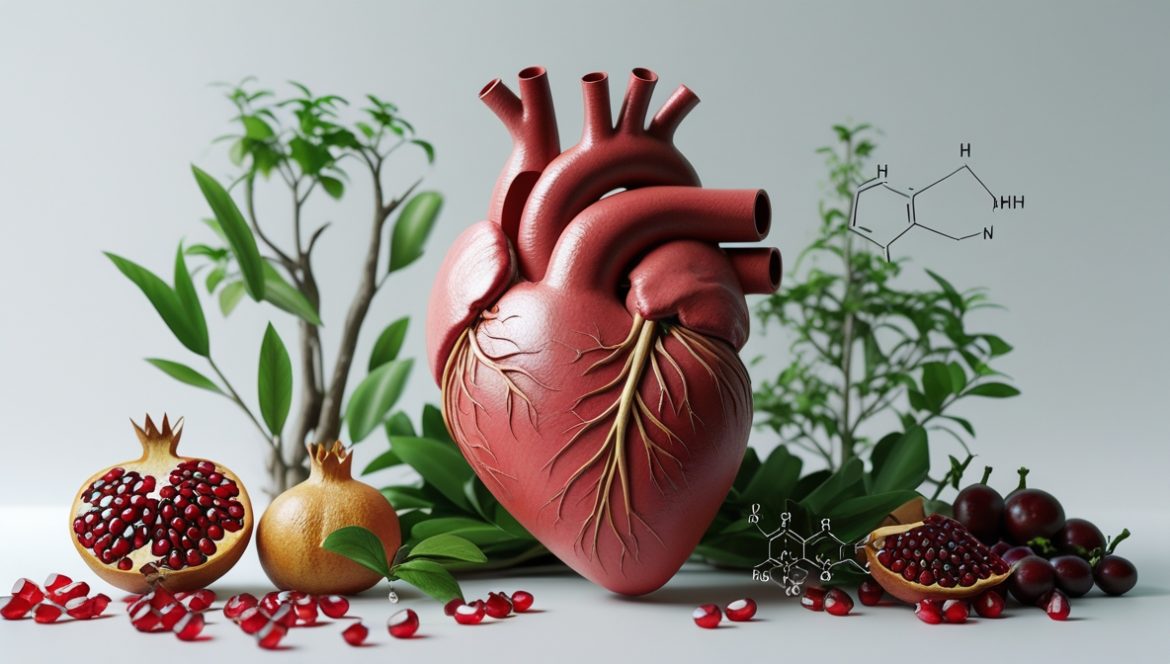 БАД Molecular Force кардиопротекторы с экстрактом граната ресвератролом и витамином К2