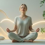 Человек медитирует для снижения стресса и улучшения психологического состояния