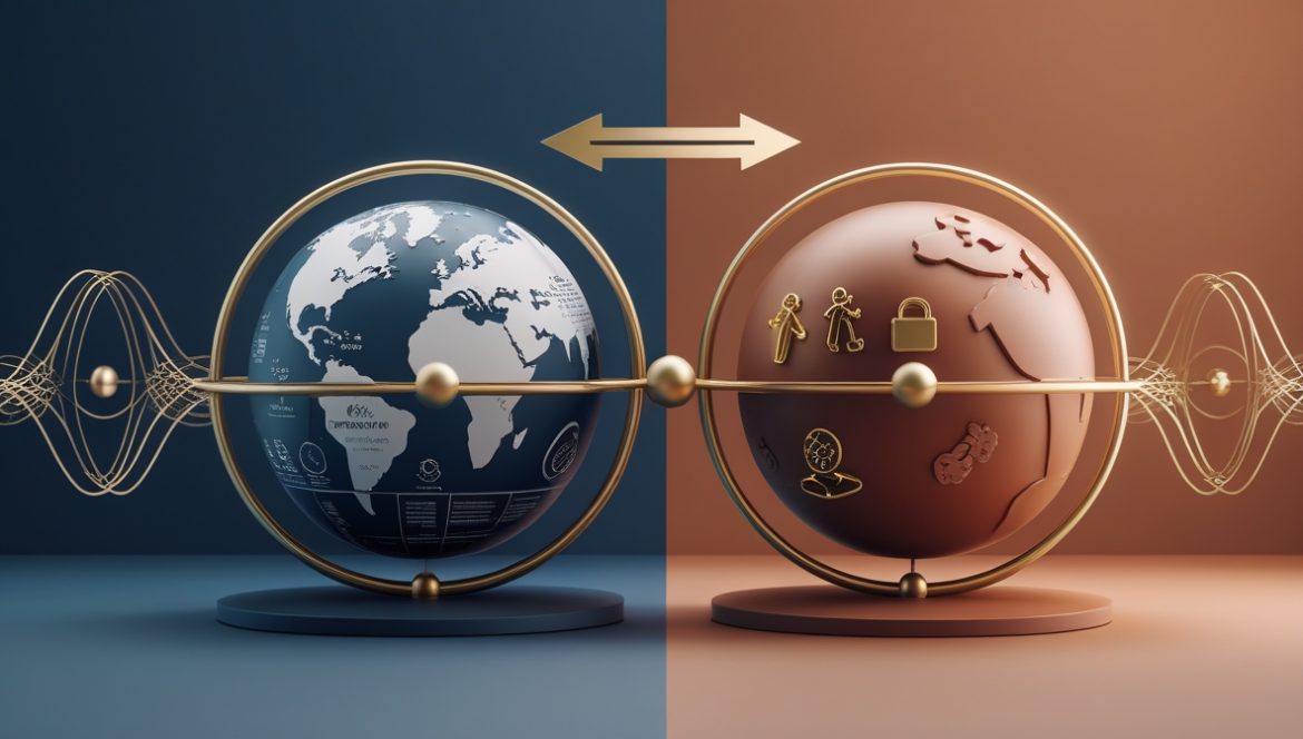 Баланс работы и личной жизни — человек гармонично совмещает профессиональные обязанности и личное время в комфортной домашней обстановке