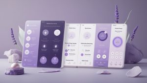 Интерактивный курс по медитации Человек медитирует в спокойной обстановке дома с растениями и естественным освещением