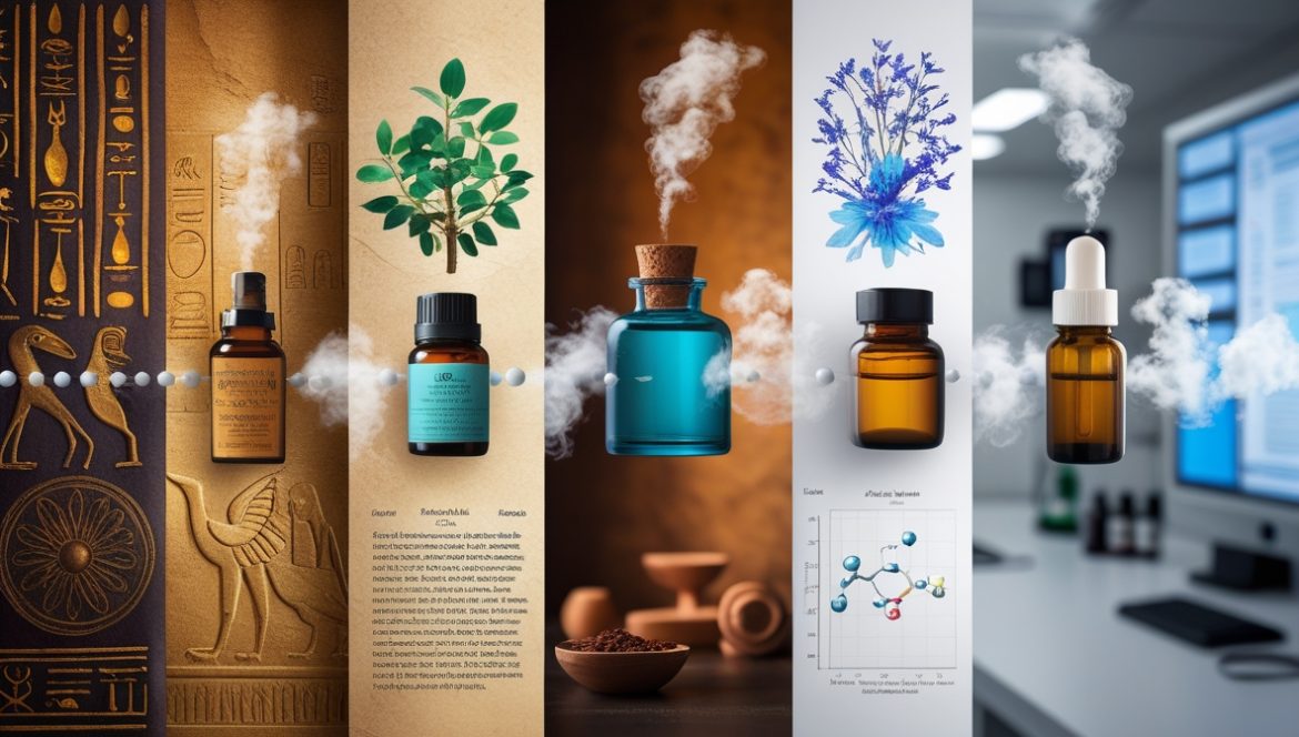История ароматерапии от древних цивилизаций до современности с эфирными маслами и ароматическими травами