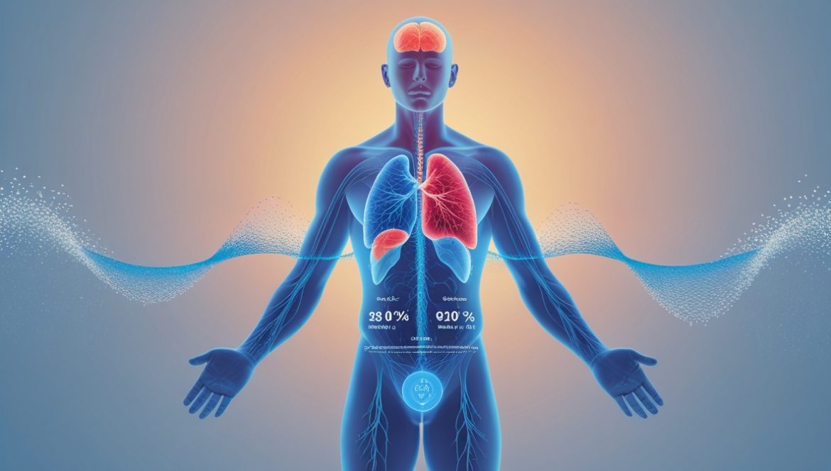 Человек в состоянии глубокой релаксации и медитации для активации парасимпатической нервной системы и восстановления организма