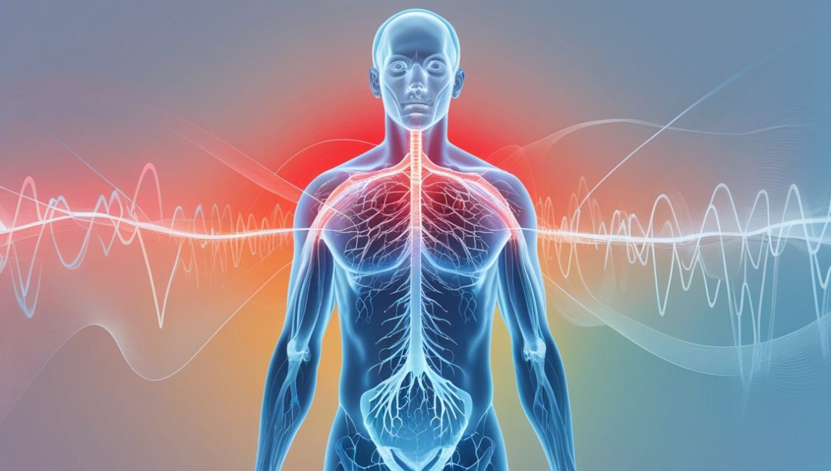 Женщина спокойно спит в акустически комфортной спальне, защищенной от низкочастотного шума инфраструктуры