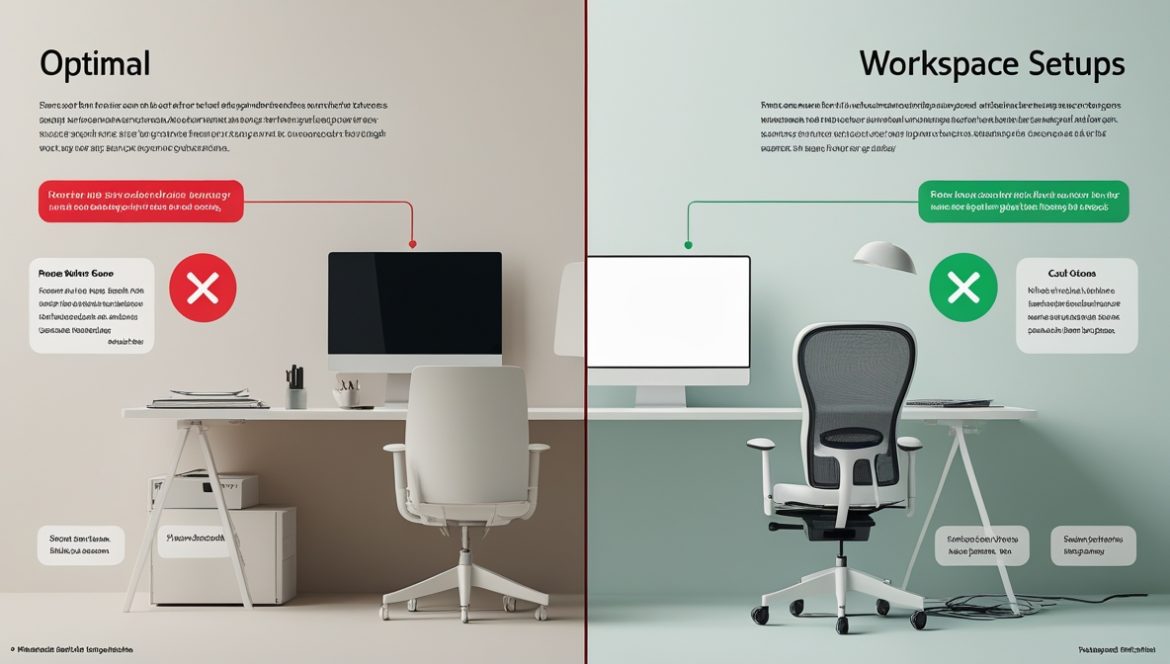 Неправильная организация рабочего места с захламленным столом, плохим освещением и нездоровыми перекусами, влияющая на здоровье и метаболизм офисного работника