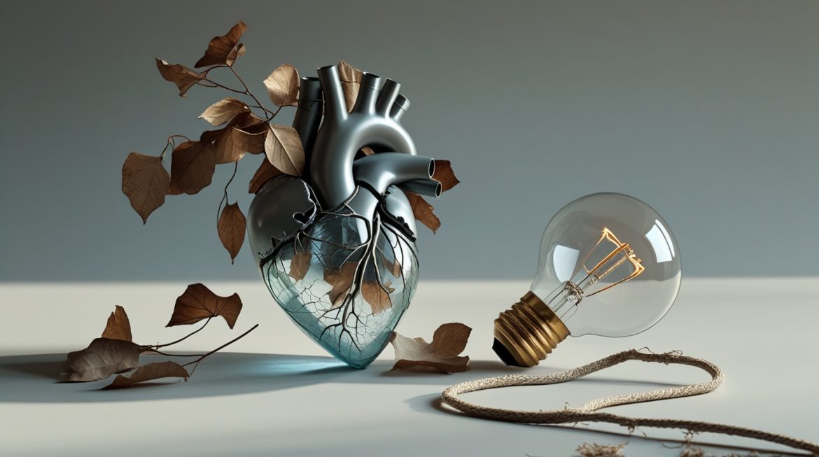 Уставшая женщина за рабочим столом держится за голову — признаки переутомления и необходимости отдыха организма