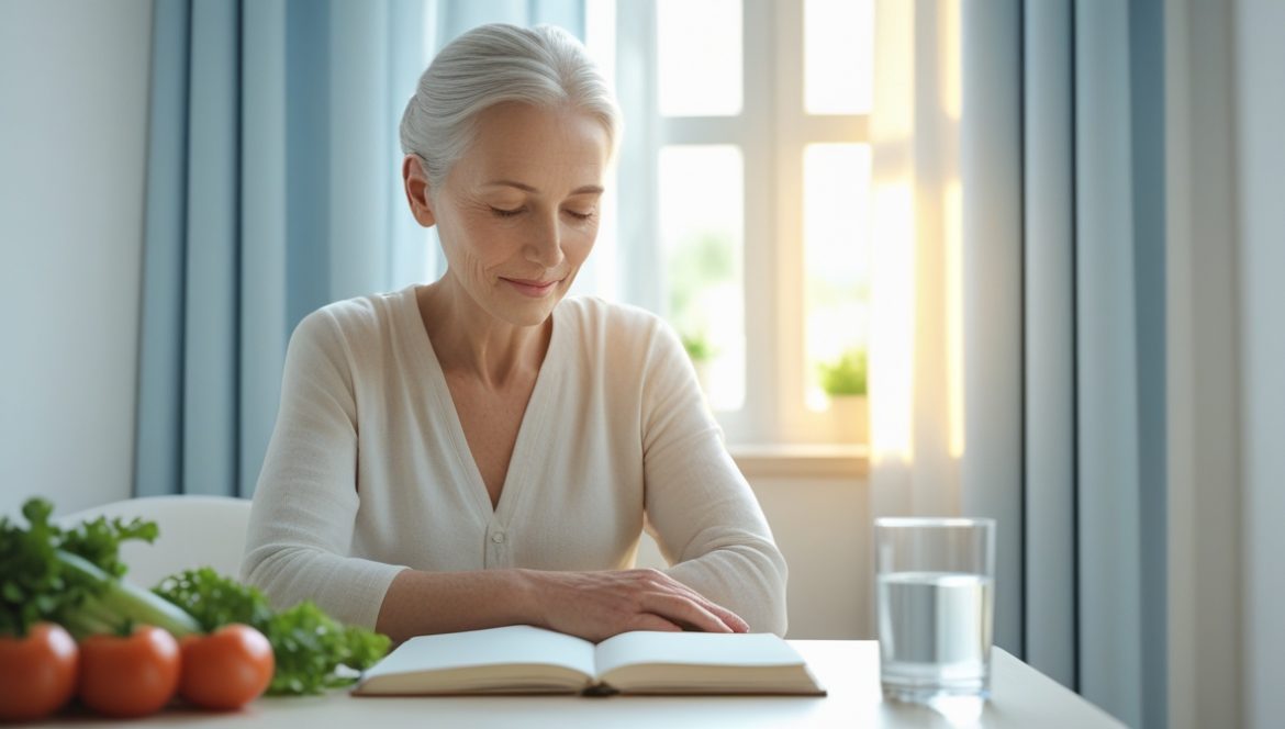 Человек в спокойной обстановке размышляет о здоровом образе жизни без курения и алкоголя