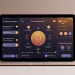 Симулятор отношений родителей с детьми/ Родитель и ребенок в доверительной беседе, демонстрирующие эмоциональную близость и качественное общение