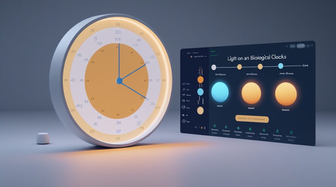 Естественный утренний свет через окно для синхронизации циркадных ритмов и здоровья биологических часов организма