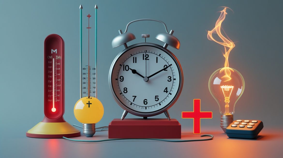 Пожилой человек с рукой на сердце в медицинском кабинете - иллюстрация к статье об аритмии