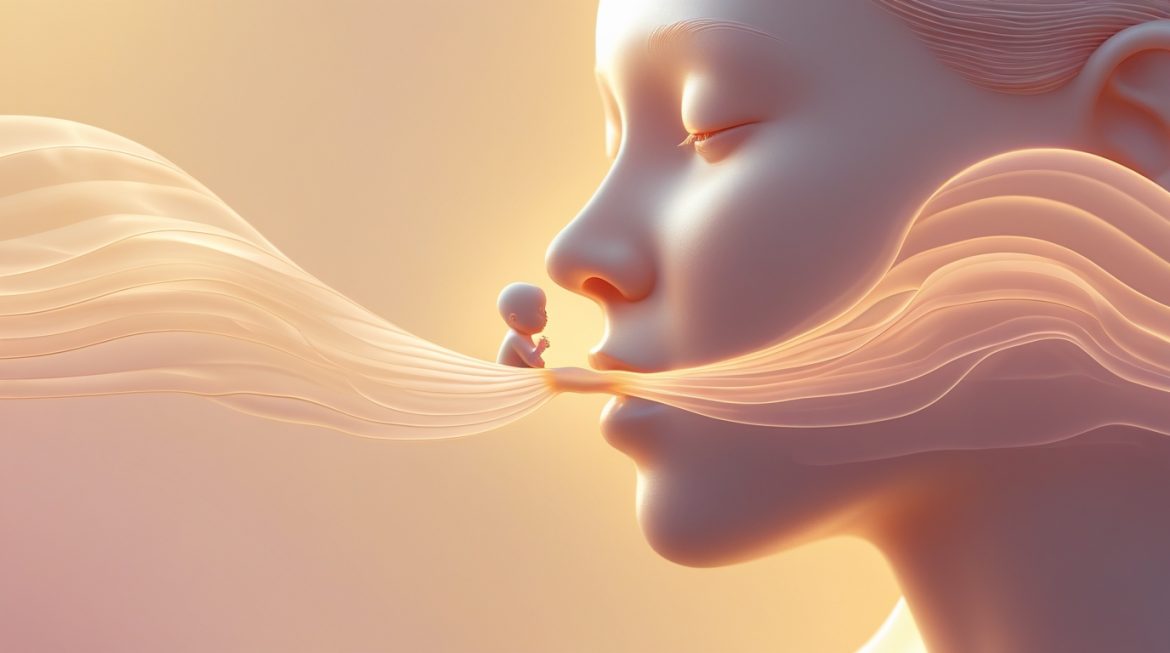 Беременная женщина на консультации эндокринолога по вопросам щитовидной железы