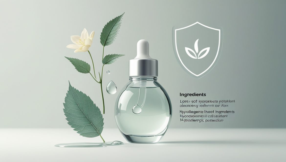 Безопасная детская косметика - мама наносит натуральный крем на лицо ребенка