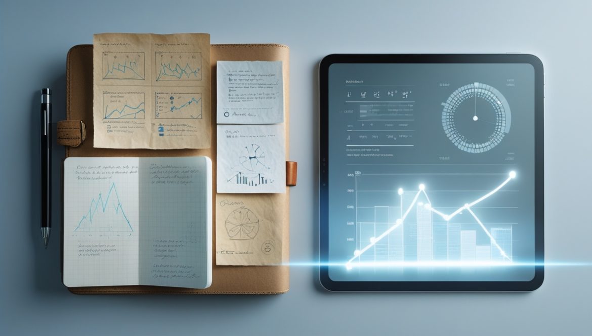 Выбор между бумажным дневником и цифровым трекером для саморазвития