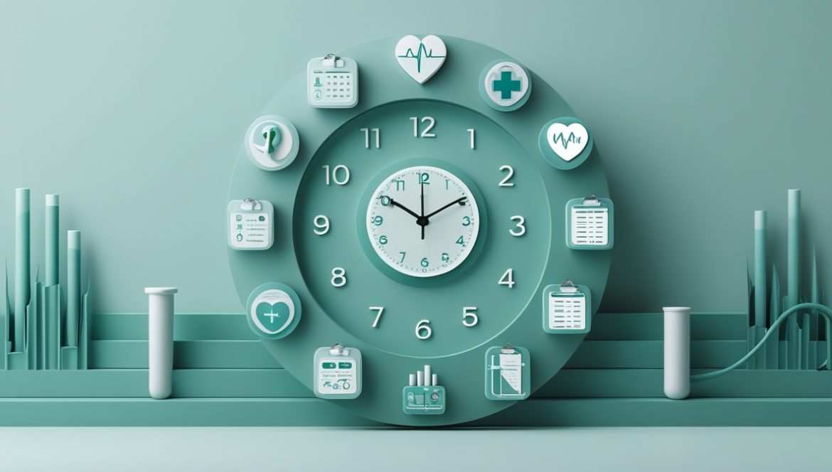 Человек проходит диспансеризацию в современной поликлинике за один день