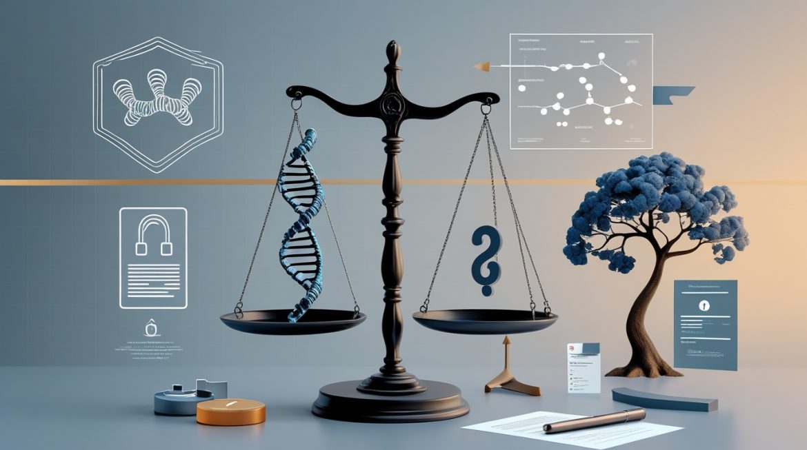 Этические аспекты генетического тестирования - ДНК, врач-генетик и символы биоэтики