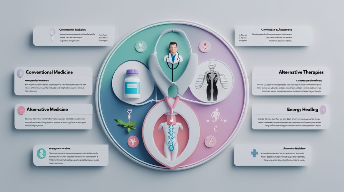 Врач интегративной медицины консультирует пациента о комплексном подходе к лечению