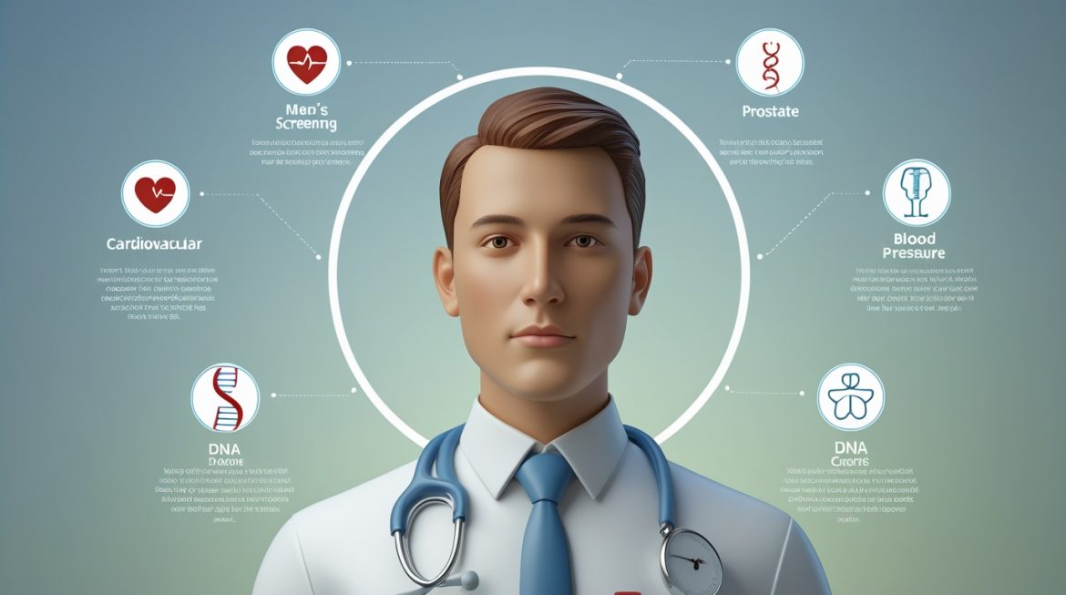 Мужчина на консультации у врача - позитивный опыт медицинского обслуживания