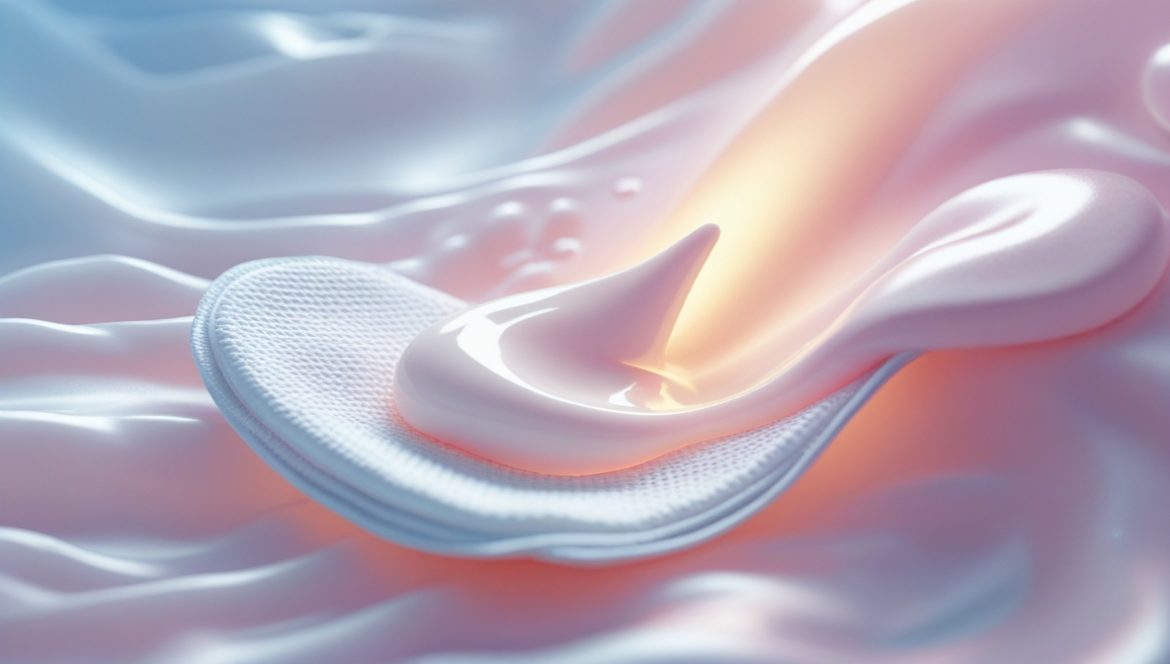 Мама наносит защитный крем под подгузник для профилактики опрелостей у младенца