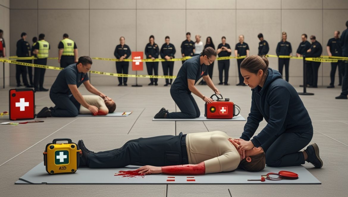 Оказание первой помощи пострадавшему в общественном месте