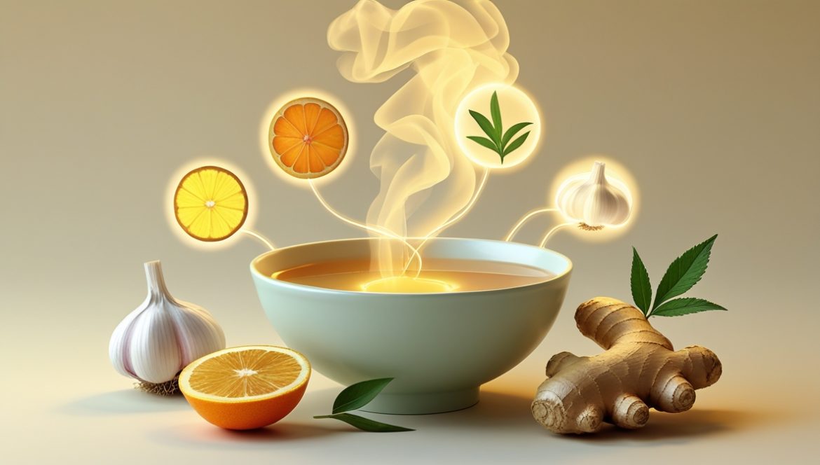 Полезные продукты для быстрого выздоровления при ОРВИ и простуде