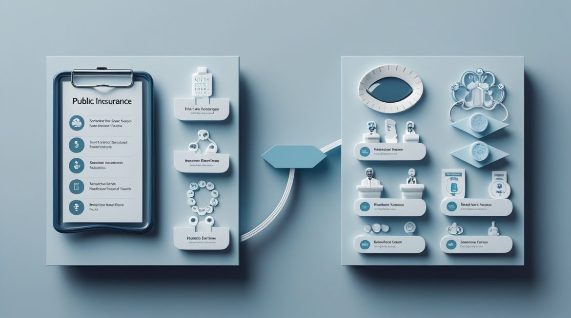 Врач объясняет пациенту результаты профилактических медицинских обследований в современной клинике