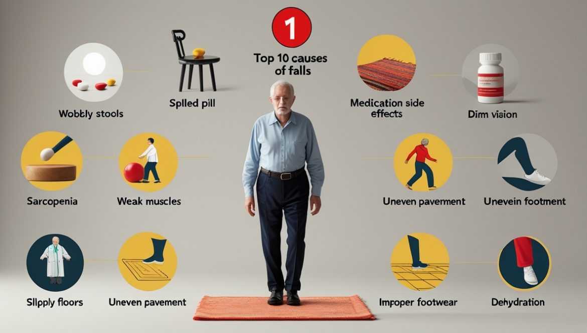 Профилактика падений у пожилых людей - безопасная домашняя среда для людей старше 60 лет
