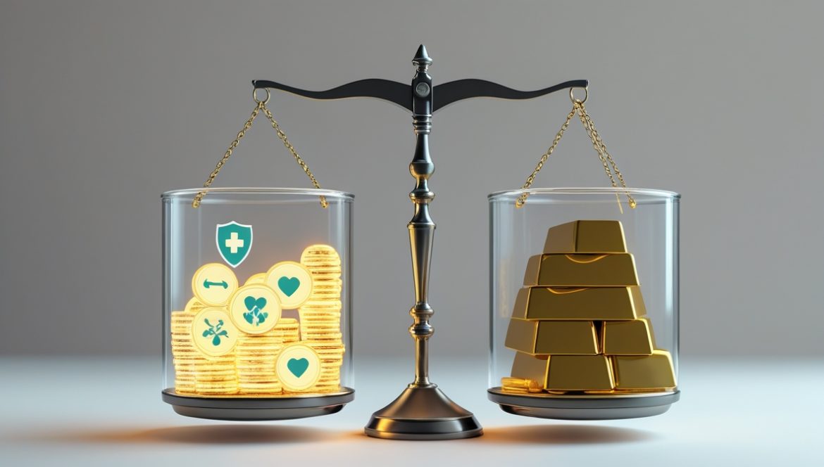 Врач консультирует пациента по вопросам профилактического обследования в современной клинике