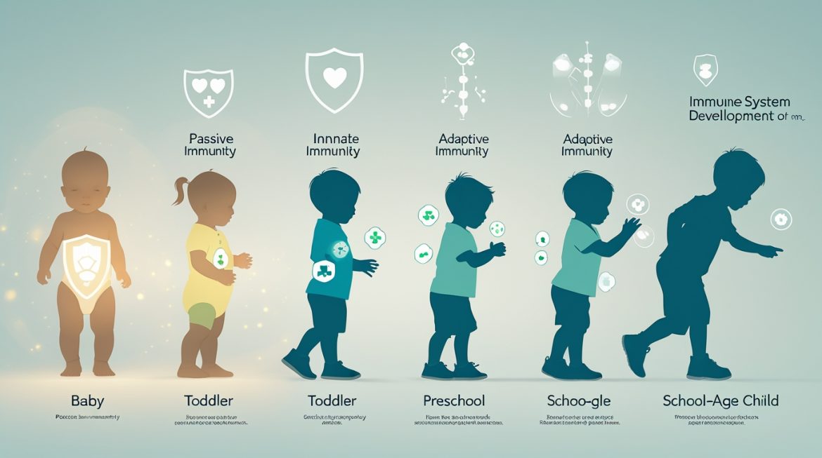 Развитие иммунной системы ребенка по возрастам от новорожденного до школьника