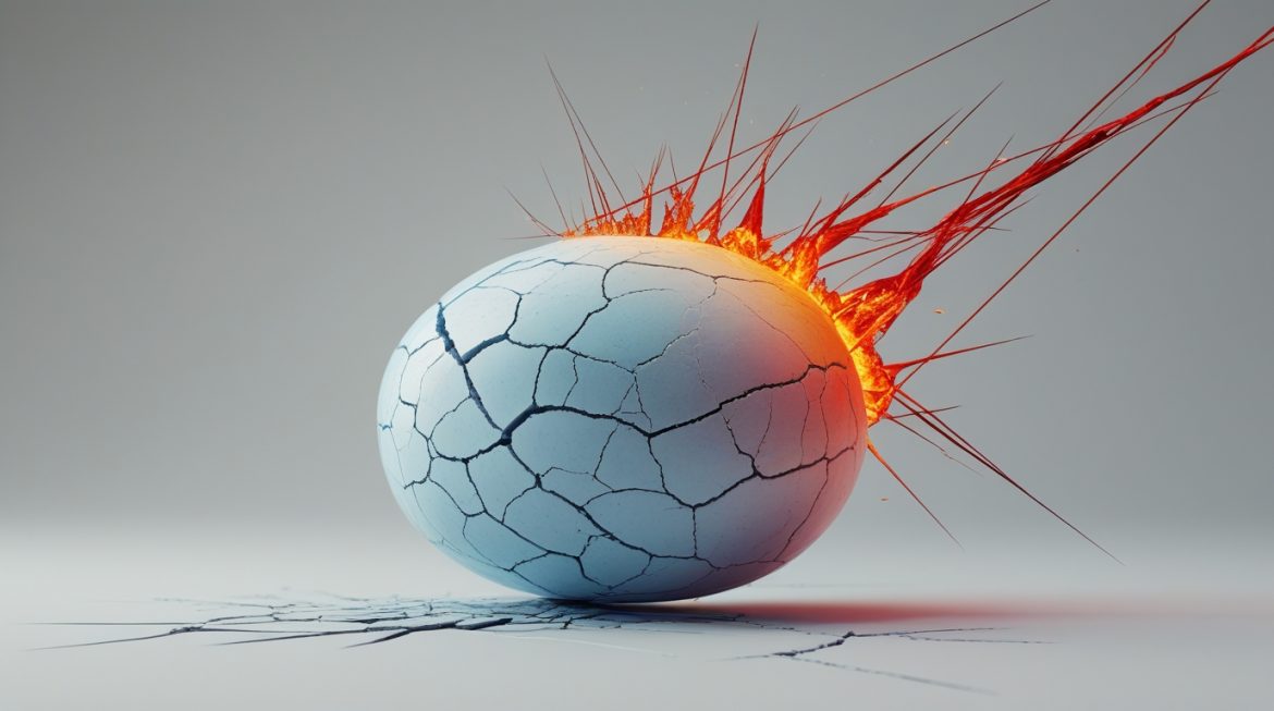 Влияние стресса на щитовидную железу - медицинская иллюстрация