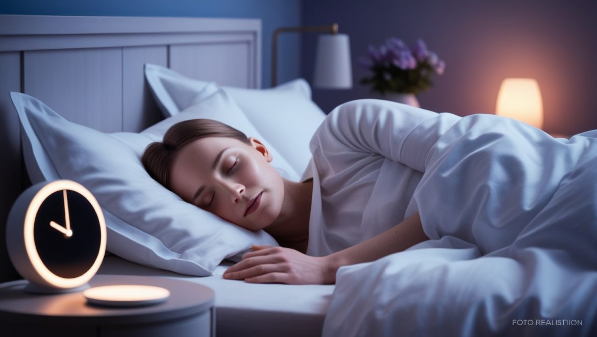 Здоровый сон для укрепления иммунитета - женщина спит в комфортной спальне