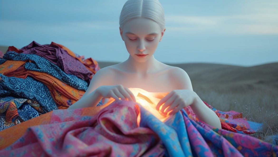 Человек в медитации выбирает истинный путь среди жизненных альтернатив