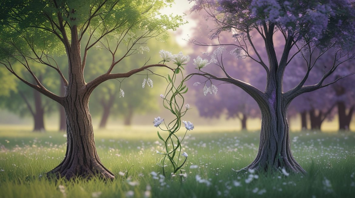 Мужчина и женщина переходят от дружбы к любви, сидят близко и смотрят друг на друга 