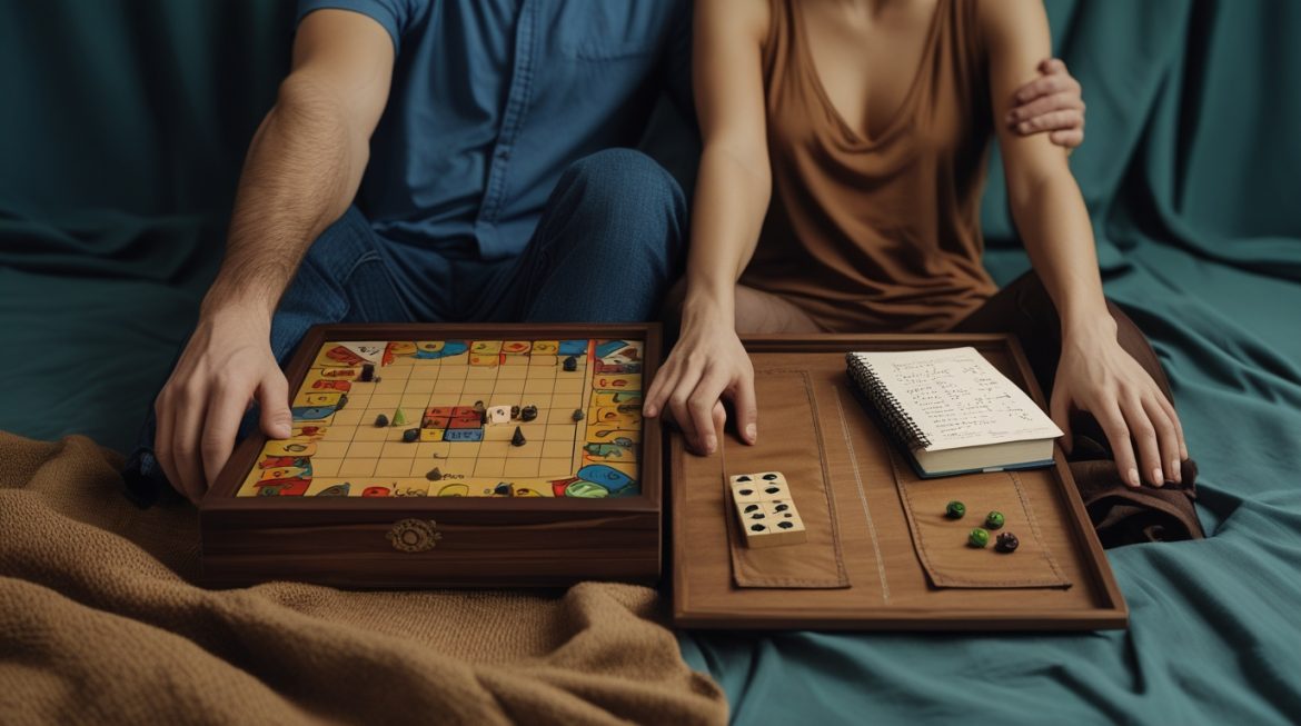 Счастливая пара демонстрирует дружескую близость в отношениях