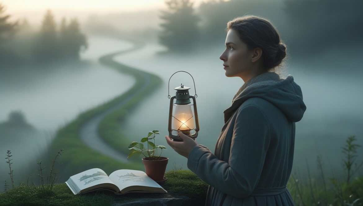 Человек в задумчивости у окна, размышляющий о смысле жизни и экзистенциальных вопросах