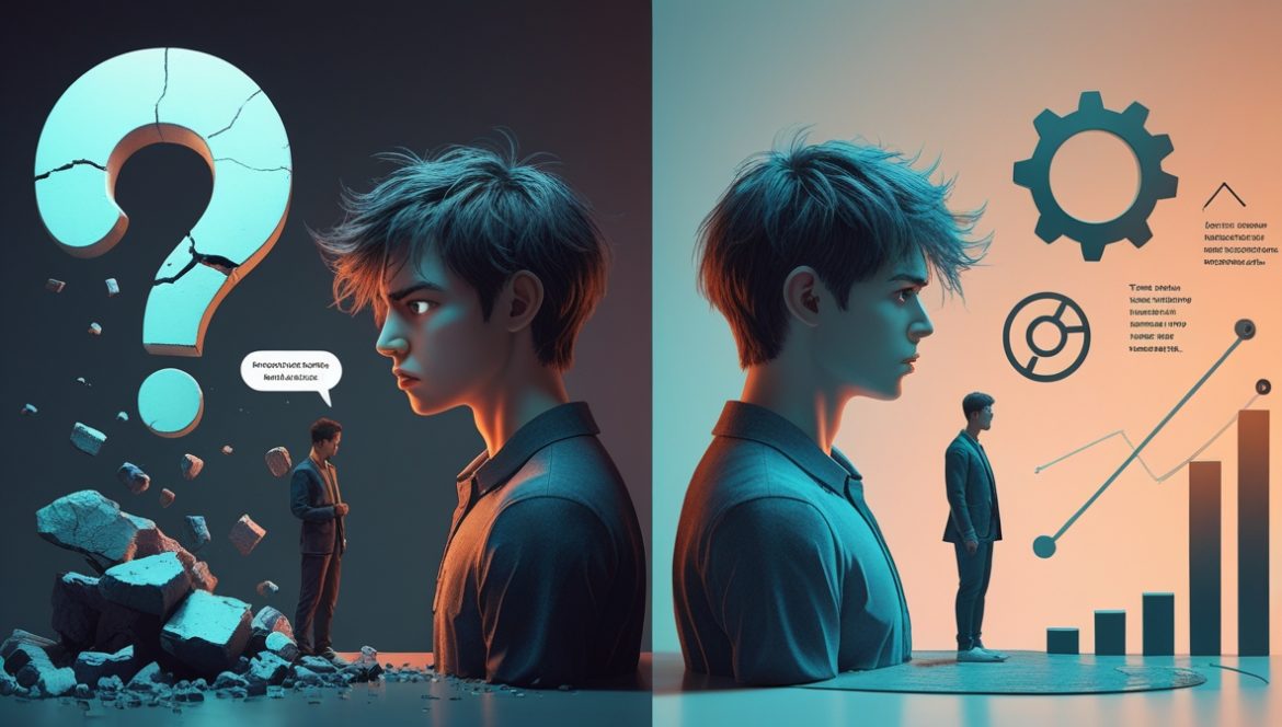 Эмоционально зрелый человек в спокойной обстановке, развитие личности и психологическое благополучие