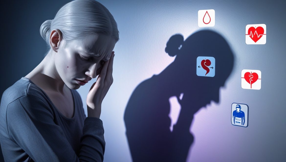 Человек в медитации, символизирующий исцеление от маскированной депрессии и связь тела с душой