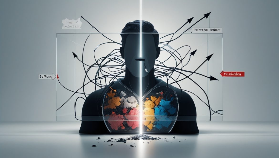 Мужчина с алекситимией размышляет о своих эмоциях