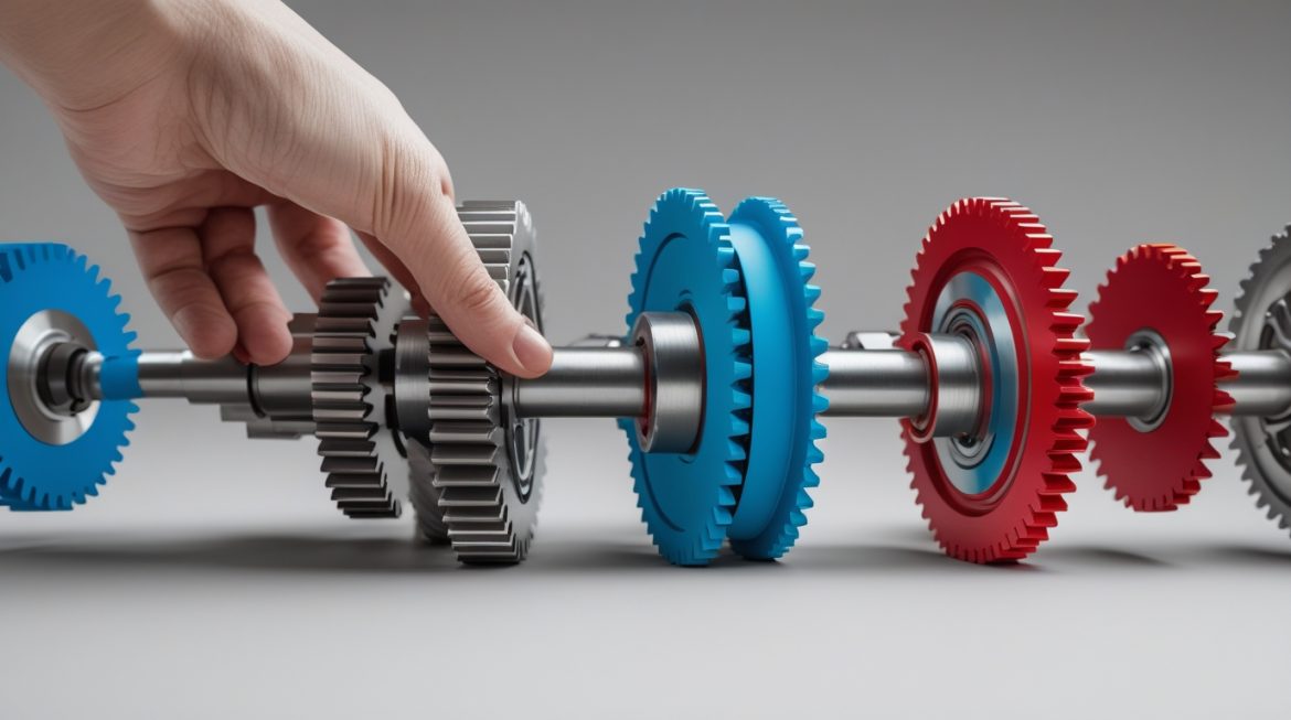 Человек планирует полезные привычки за рабочим столом, научный подход к формированию привычек