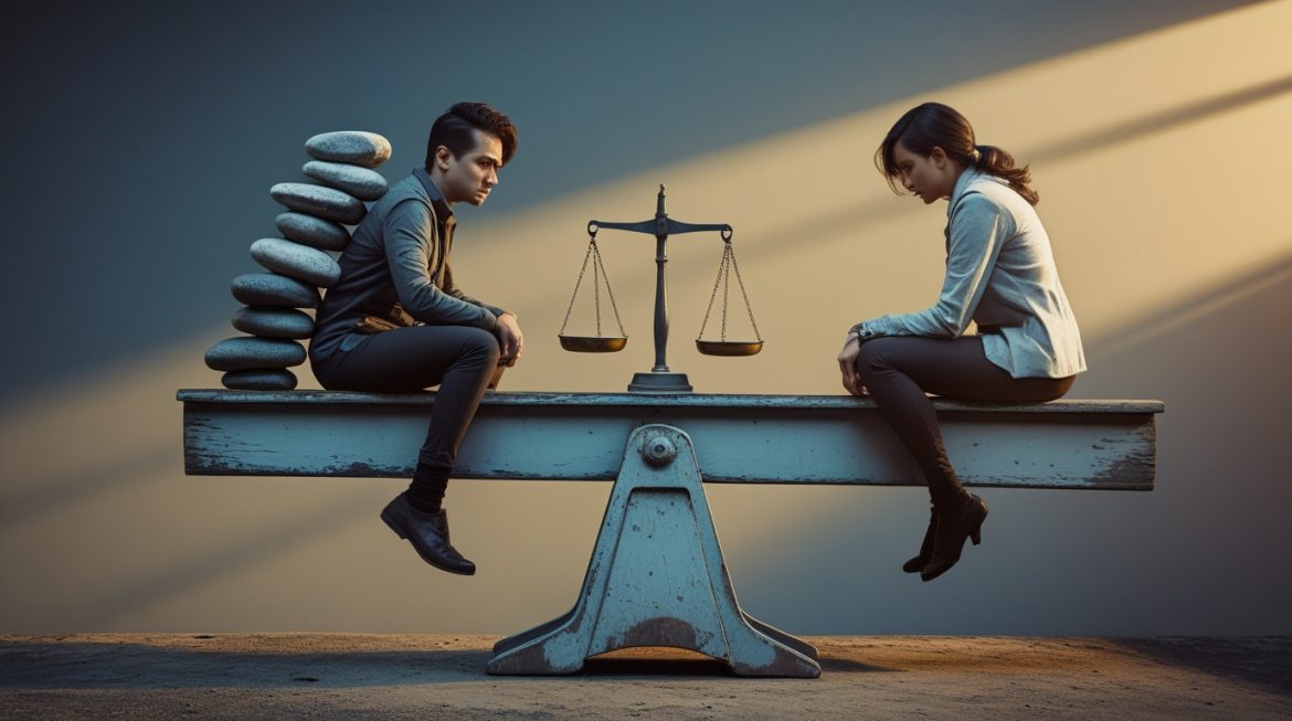 Женщина размышляет об отношениях, делая записи в блокноте, символизируя самоанализ и работу над личными отношениями