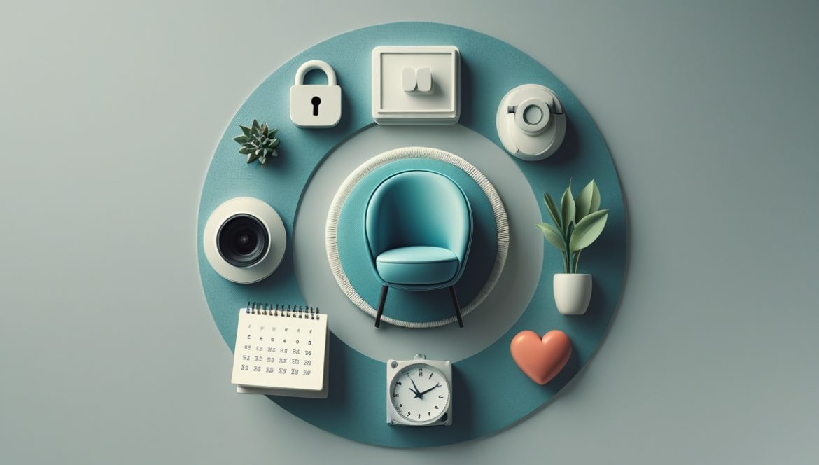 Онлайн-терапия на дому - человек участвует в видеосессии с психологом через ноутбук в комфортной домашней обстановке