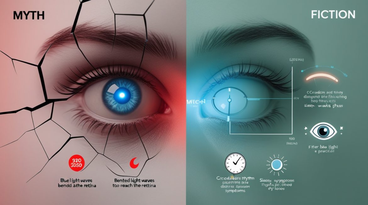 Правильная организация рабочего места за компьютером для защиты зрения от синего света и предотвращения усталости глаз