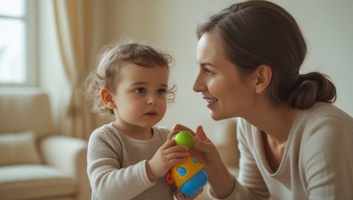 Родитель и ребенок в доверительной беседе о границах и взаимном уважении