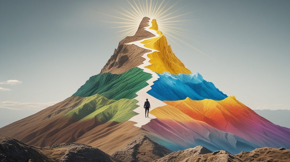 человек в медитации символизирующий самоактуализацию и личностный рост по теории Маслоу