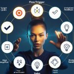 Человек в состоянии потока за работой с полной концентрацией внимания