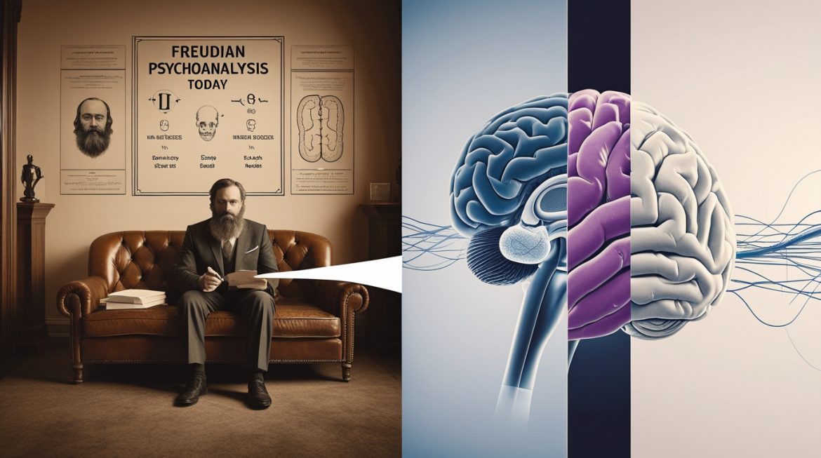 Современный психоаналитик проводит терапевтическую сессию с пациентом