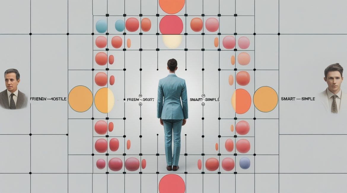 Человек изучает теорию личностных конструктов Келли для саморазвития 