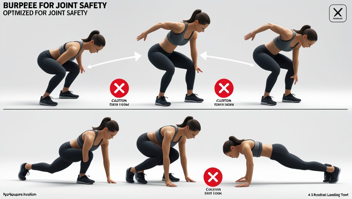 Правильная техника выполнения берпи без травм суставов в спортзале